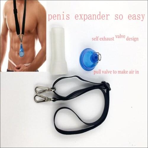 Neck belt cock expander pro extender enlarger enhancer stretcher man enhancement phallosan penis pump enlargement hold pressure