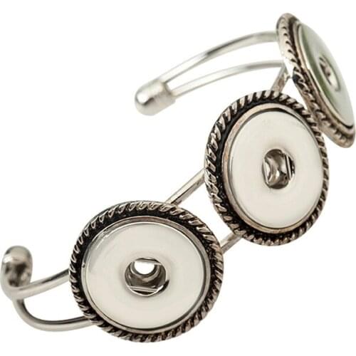 SMB18-86 Hot seller High Interchangeable snap jewelry for ginger snaps bracelet in charm bangel fit 18-20mm snaps buttons