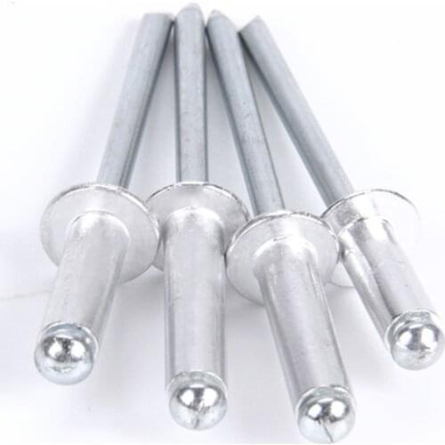 Aluminum Large Flange Pop Open Hollow Blind Rivets Large Cap Leaf Bolt Dropper Self-plugging Rivet Decoration Pull Nail Rebite