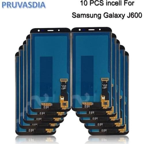 10 Piece/lot LCD Display For SAMSUNG Galaxy J600 J6 2018 J600F Display Screen Touch Digitizer Assembly For Samsung J600 Incell