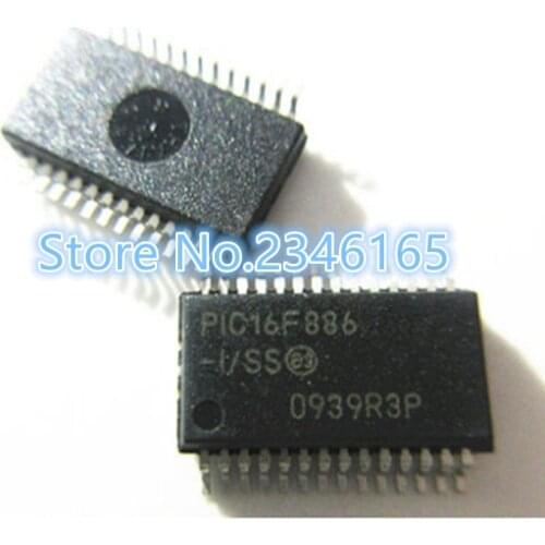 1pcs/lot PIC16F886 PIC16F886-I/SS SSOP28 New original