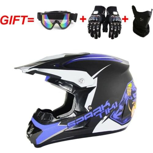 2020 Newest Helmet Motorcycle Racing Bicycle Helmet Cartoon Children ATV Dirt bike Downhill MTB DH cross Helmet capacetes