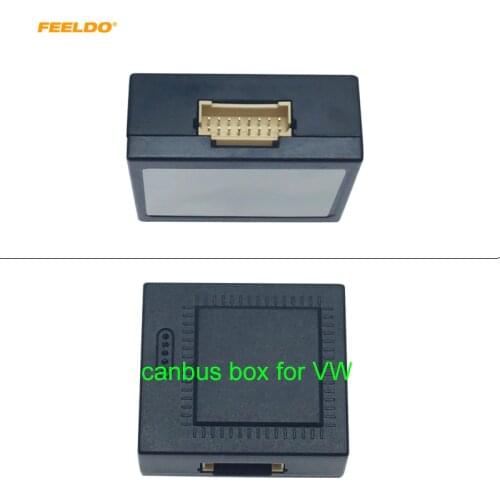 FEELDO Android Car Media Player Navi Radio CANBUS BOX For Volkswagen Golf 5/6/Polo/Passat/Tiguan/Touran