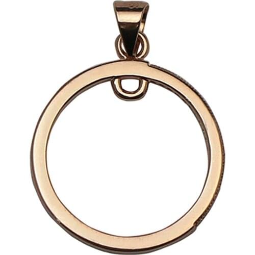 Beadsnice ID33508smt17 Fashion Pendants Charms Round Shape Wholesale Sterling Silver Circle Charm Pendant