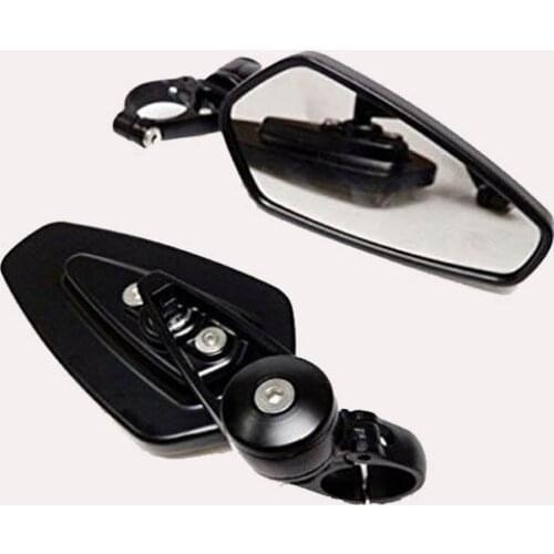 High Quality 7/8" 22mm Motorcycle Rearview Bike Moto Bar End Mirror Motocross Side Mirrors Accessories For Honda Yamaha