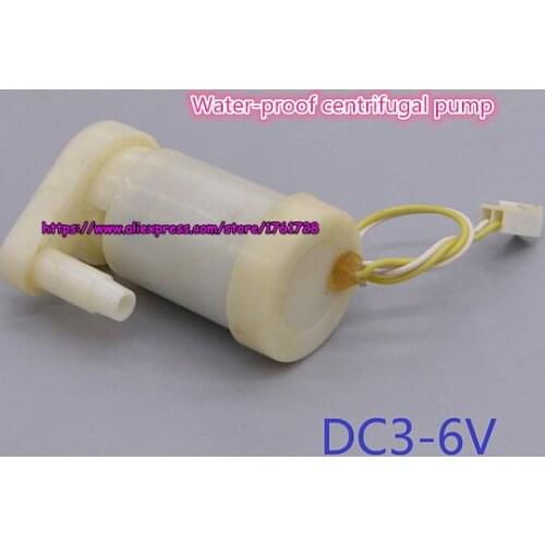 DC3V-6V Micro DC water pump water-proof centrifugal pump 53*26mm micor electric water pump