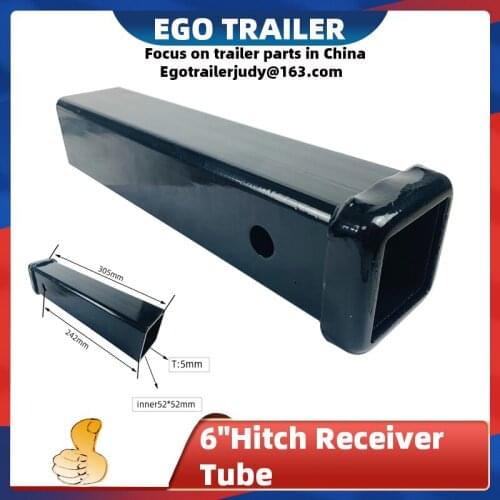 EgoTrailer 12" Length Weld On 2"Hitch receiver tube HITCH BALL MOUNT RECEIVER FITS STANDARD 2"X2"