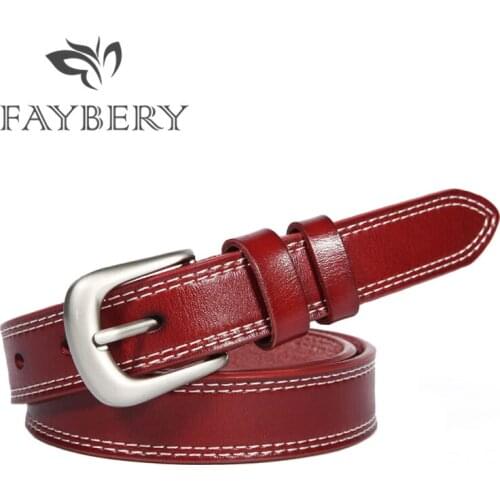 Женские кожаные ремни FAYBERY China At AliExpress