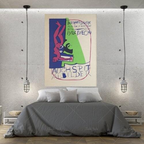 Art Exhibition Poster, Modern Wall Art, Mid Century Modern Art Print, Museum Print, Paris Wall Art, Wall Art Prints, Paris Prin