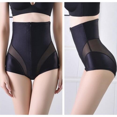 Waist Trainer Corset Body Shapewear Women Sexy With Zipper Control Womens Shaper Panties for slimming belly underwear