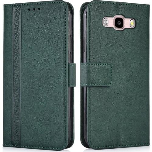 Wallet Leather Case for Samsung Galaxy J7 2016 J710 J710F SM-J710F SM-J710 Back Cover Flip Case for Samsung J72016 J710 Case