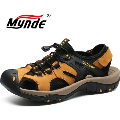 Men's Leather Sandals Mynde China