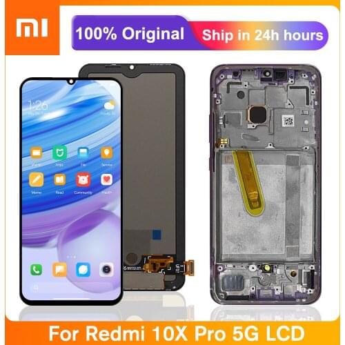 Original 6.57'' Screen for Xiaomi Redmi 10X Pro 5G Lcd Display Touch Screen Digitizer Assembly For Xiaomi Redmi 10X 5G