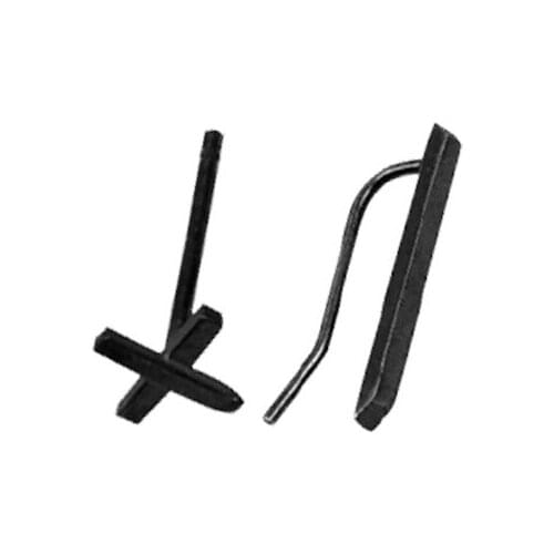A Girl' Cool Punk Black Style Geometry Stick Earring Cross Couple Earring For Girl Women Birthday Gift Fashion jewelry