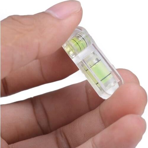 High Precision 1Pcs Mini T type green Bubble Level for measuring Instrument tool 29.5*8.8*7.3mm Acrylic Spirit Level Bubble