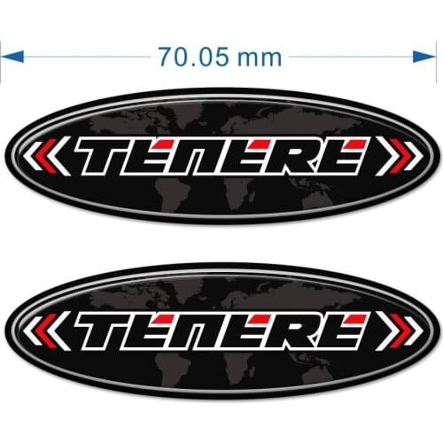 Trunk Tenere 700 1200 Helmet Windshield Stickers For Yamaha SUPER Tank Pad Protector Side Luggage Cases Emblem 2018 2019 2020
