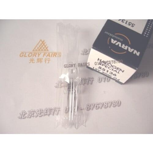 2pcs,NARVA 55136 12V 20W G4 halogen lamp,12V20W biochemistry analyzer bulb,To PH 14546