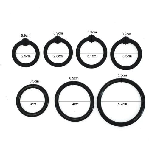 3/4 Penis Rings Cock Rings Penis Sleeve Penis Trainer Delay Ejaculation High Elasticity Time Lasting Sex Toys for Men