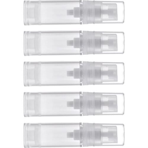 5/Set Airless Pump Empty Bottles Portable Cosmetic Lotion Pump Tube Vial 5ml