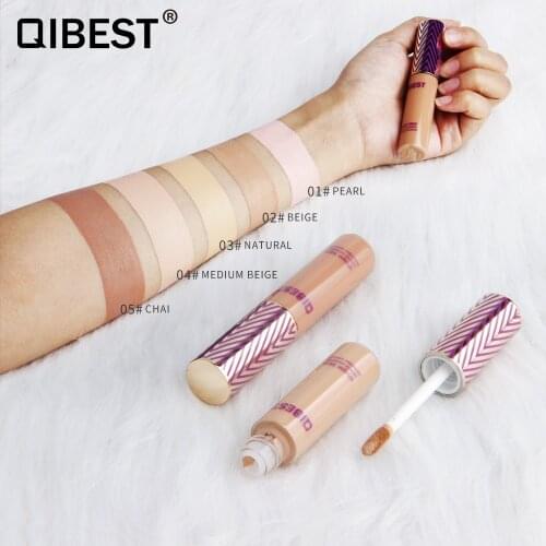 5 Colors Facial Concealer Liquid Cover Eye Dark Circles Lip Primer Brighten Skin Face Corrector Makeup Beauty Cosmetics