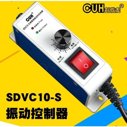 CUH SDVC10-S Vibration Disk Adjustable Piezoelectric Magnet Controller Direct Vibration Flat Vibration Governor