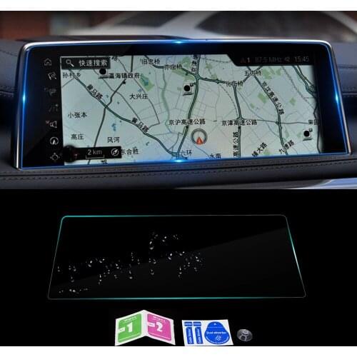 For BMW X5 F15 2013-2018 X6 F16 2014-2019 Car Navigation Film Monitor Screen Protector Protective Tempered Glass Film Sticker