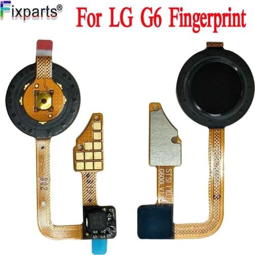 For LG G6 Home Button Fingerprint Flex Cable Recognition Sensor For LG G6 Power Button Flex Cable Replacement Repair Parts