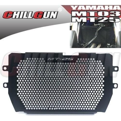 For MT-03 MT03 MT25 MT-25 2015-2020 MT 03 MT 25 15-'20 Motorcycle Aluminum Radiator Grille Guard Protection Cover Radiator Cover