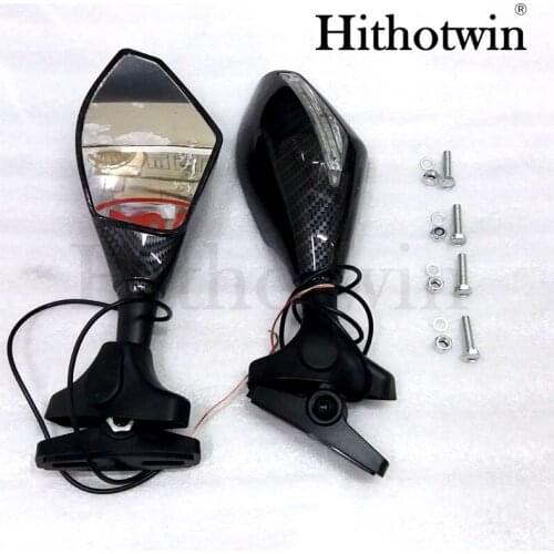 ER6N 2009 2010 Motorcycle Rearview Mirror with turning light For Kawasaki ER-6N 2009-2010