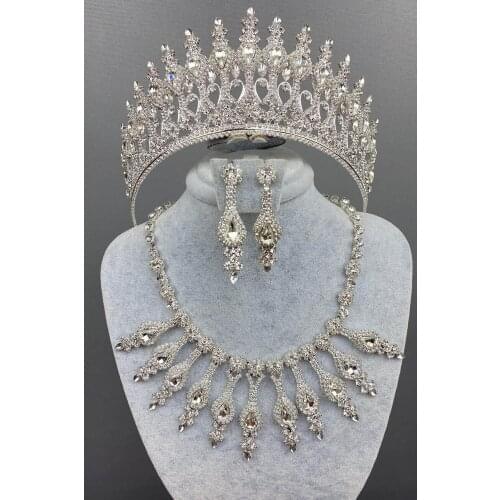 Henna in Bridal Henna Crown Necklace Earring Set