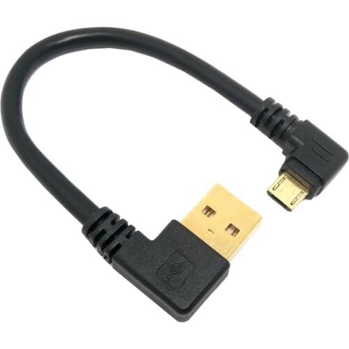 90 degree Micro USB Cable 3A Fast Charger USB Cord Android Phone Bank elbow Sony Cable Xiaomi For Samsung Power Nylon Data Y0P4