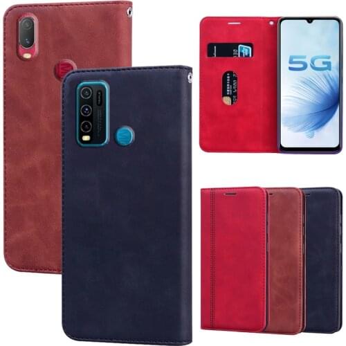 For Vivo Y90 Y91C Y91i G1 S6 Z5X Z6 Flip Leather Case Capa Wallet Case Vivo Y1s Y12i Y30 Y50 Telefono Protector Funda Shell Etui