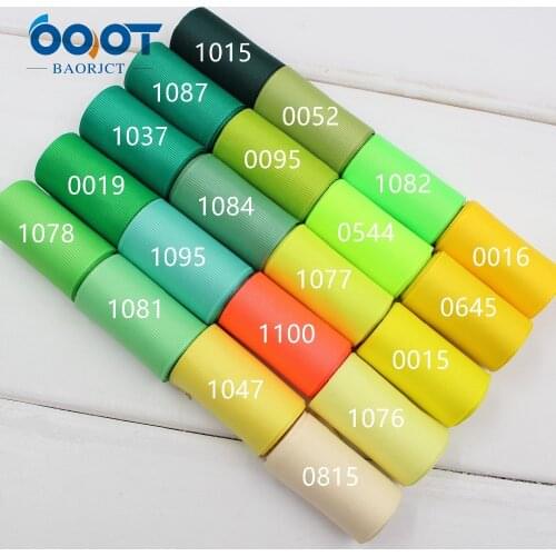 OOOT BAORJCT 173242 , 50mm Solid Color Grosgrain Ribbon 10 yards , DIY handmade clothing accessories , Jewelry & Accessories