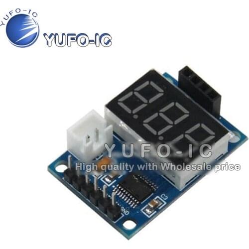 Ultrasonic ranging module HCSR04 serial output test panel digital tube display range finder