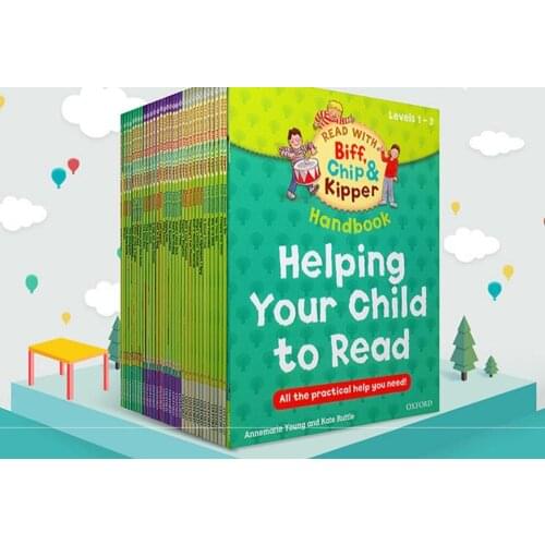 Oxford reading tree 1-3 level Biff,Chip,Kipper hand English Phonics story Picture book children parents books Education 33pc/lot