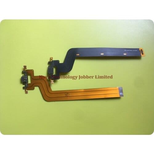 Wyieno Mipad2 Charging Port Board For Mi Pad 2 Micro USB Charger Connector Flex Cable Replacement With Microphone Tracking