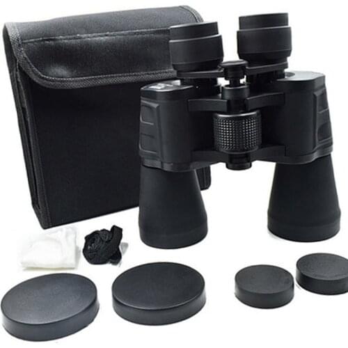 HD 20X50 high magnification long range zoom hunting telescope wide angle professional binoculars high definition