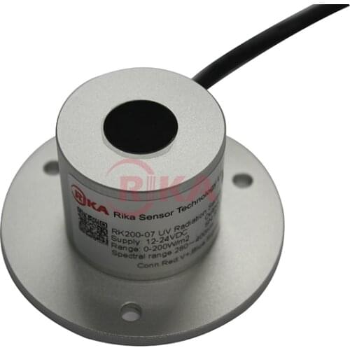 RIKA RK200-07 CE 0-5V 4-20mA RS485 Output Solar UV Radiation Sensor / UV Intensity Sensor / UV Index Sensor for Weather Station