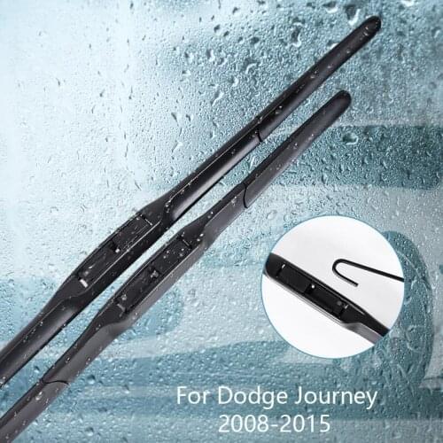Wipers Blade For Dodge Journey 2008 2009 2010 2011 2012 2013 2014 2015 Car Accessories For Auto Rubber Windscreen Wiper