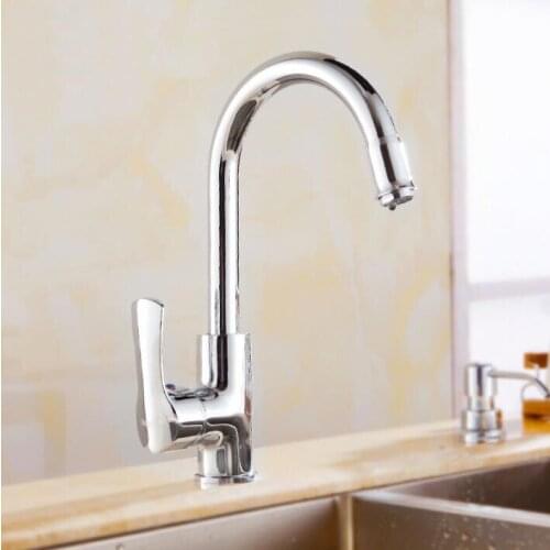 High Quality New Arrival kitchen faucet chrome brass hot and cold water tap sink mixer tap wash basin faucet basin mixer