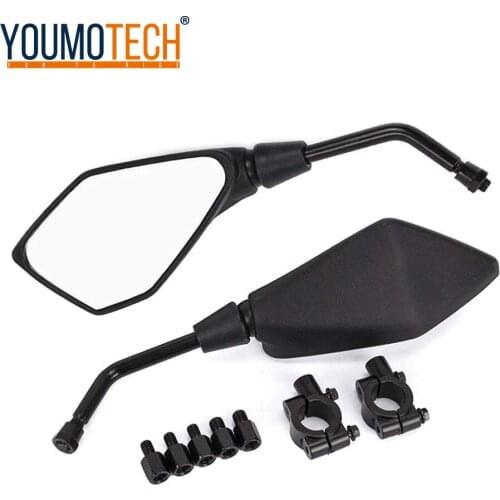 2Pcs/Set Motorcycle Rearview Mirror ABS For Motorcycle Electric Motorcycle ATV Quad Scooter Rearview Mirrors Motor Accessories