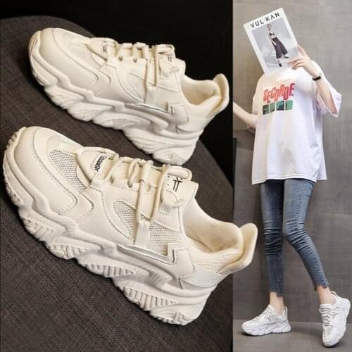 Womens shoes 2021 spring and autumn new net red hot models super fire casual wild summer breathable sports tide ins