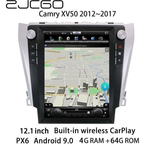 Car Multimedia Player Stereo GPS DVD Radio Navigation NAVI Android Screen for Toyota Camry XV50 2012 2013 2014 2015 2016 2017