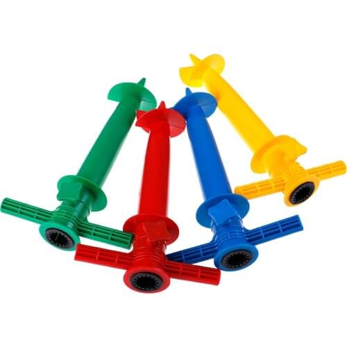 1PC Sun Beach Umbrella Stand Spike Fishing Pole Patio Parasol Ground Anchor Rain Gear Spikes Plastic Auger Holder