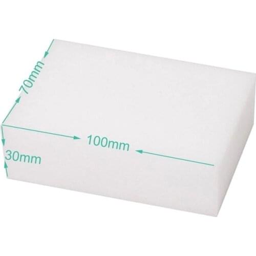10pcs/lot10*7*3 White Grey Cleaning Sponge for Dish Washing Kitchen Bathroom Accessory Melamine Eraser soft Sponge Diy Items