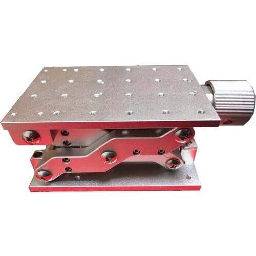150x100x75MM Laser Marking Engraving Machine Z-Axis Positioning Moving Work Table Workbench Worktable Stroke 60MM