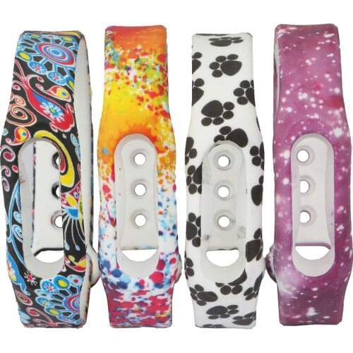 For MI Band 1 Wrist Strap Colorful Silicone Wrist Band Bracelet Wrist Strap For Xiaomi Miband Mi band 1 & 1S Smart Band