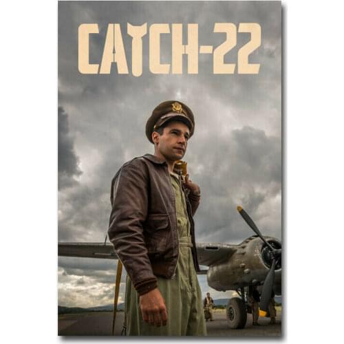 D0221 Catch-22 TV Series George Clooney Silk Fabric Poster Art Decor Indoor Painting Gift