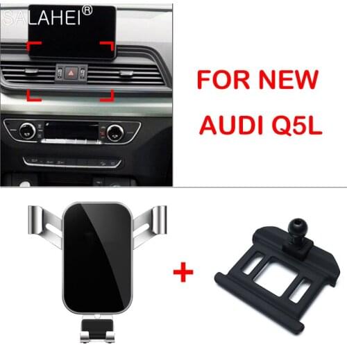 For Audi Q5 2020 2019 2018 Dashboard Mount GPS Phone Holder Clip Clamp Stand In Car Mobile Phone Holder For Iphone Xiaomi Huawei