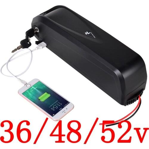 36V 48V 52V 10ah 13ah 15ah 17ah 20ah electric bicycle battery 36V 48V 500W 750W 1000W lithium ion electronic bicycle battery